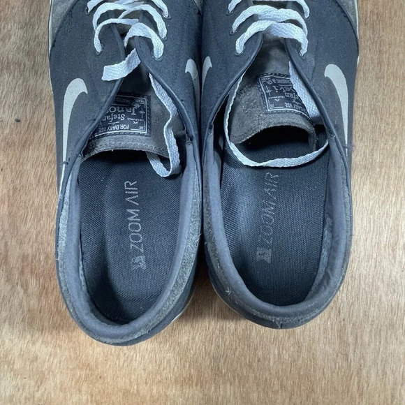 Nike Zoom Stefan Janoski Mens Size 13 Grey Suede Skate Shoes Sneakers main image 6
